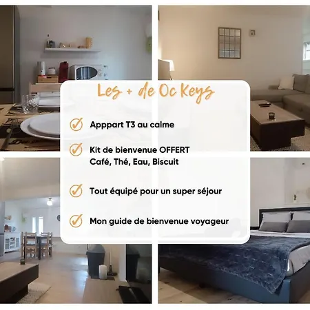 Cosy T3 Oc Keys Lejlighed Limoux